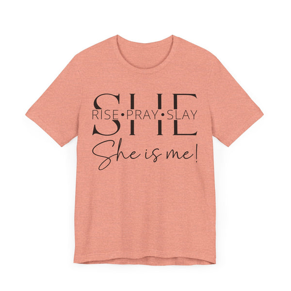 She Is Strong, Fierce, Brave - Motivational Women's Tee