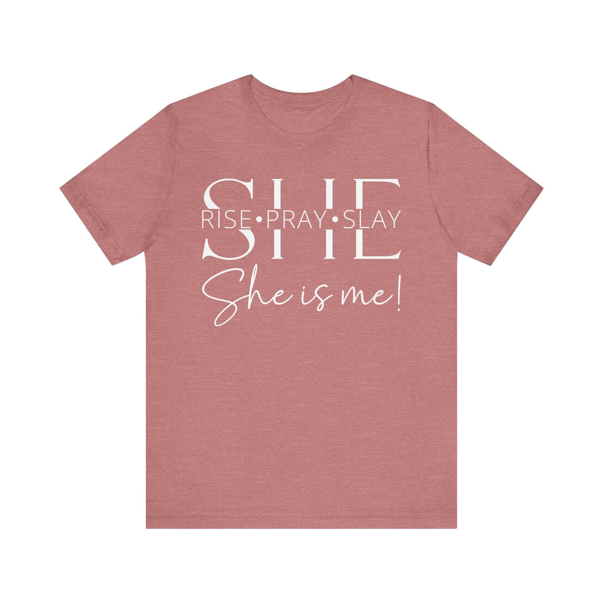 She Is Strong, Fierce, Brave - Motivational Women's Tee