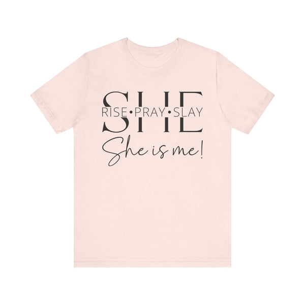 She Is Strong, Fierce, Brave - Motivational Women's Tee