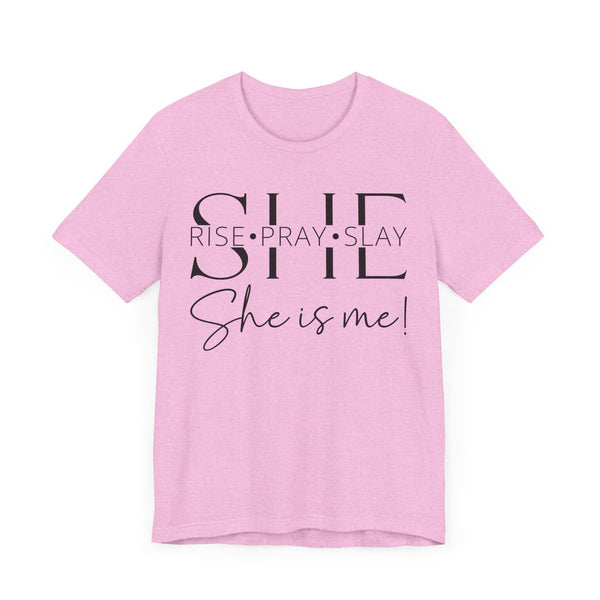 She Is Strong, Fierce, Brave - Motivational Women's Tee