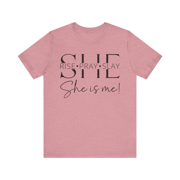 She Is Strong, Fierce, Brave - Motivational Women's Tee