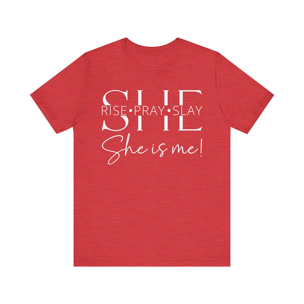 She Is Strong, Fierce, Brave - Motivational Women's Tee