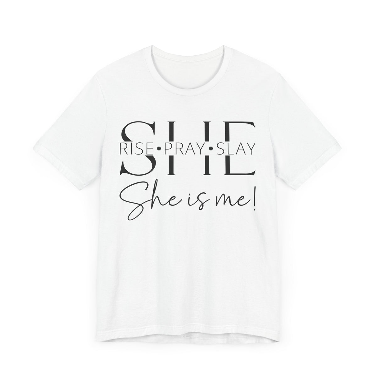 She Is Strong, Fierce, Brave - Motivational Women's Tee