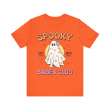 Spooky Babes Club Halloween Ghost Shirt - Retro Halloween Graphic Tee