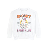 Spooky Babes Club Halloween Ghost Sweatshirt - Retro Halloween Graphic Sweater