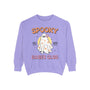 Spooky Babes Club Halloween Ghost Sweatshirt - Retro Halloween Graphic Sweater