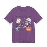 Spooky Nurse Halloween T-Shirt - Medical Theme with Cute Graphics