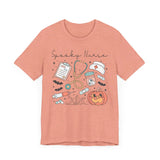 Spooky Nurse Halloween T-Shirt - Medical Theme with Cute Graphics