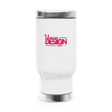 Stainless Steel Travel Mug, Personalizable Coffee Cup, On-the-Go Beverage Holder, Perfect Gift for Travelers, Customizable Insulated Mug