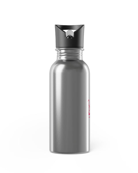 20Oz Stainless Steel Water Bottle With Flip Top Spout And Straws Eco Friendly