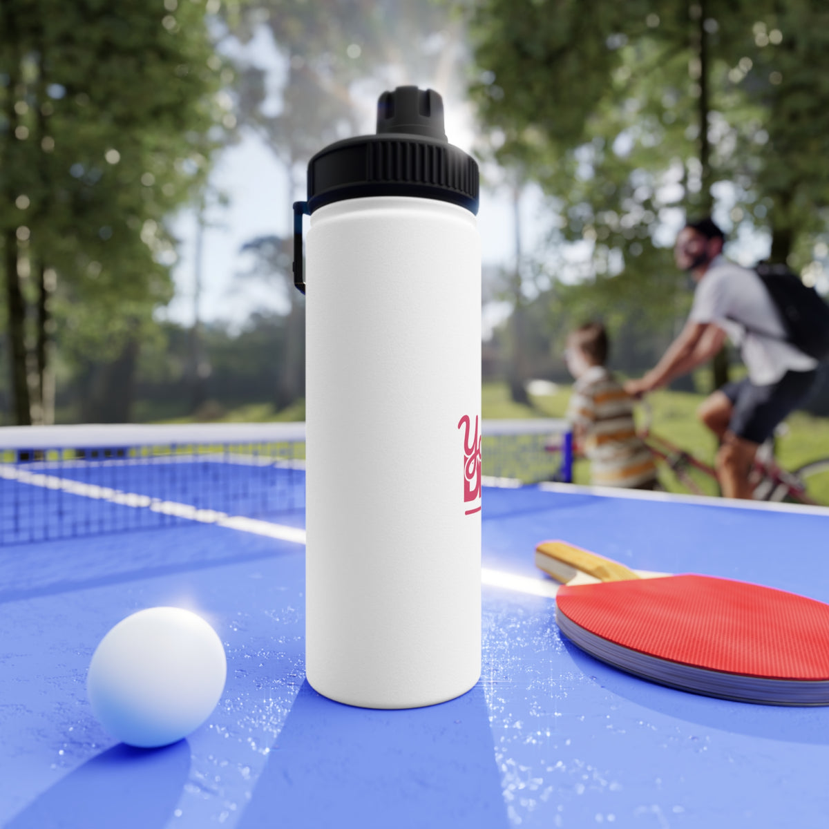 Stainless Steel Water Bottle - Durable Sports Hydration for Fitness, Gym, Outdoor Adventures, Camping, Eco-Friendly, Personalized