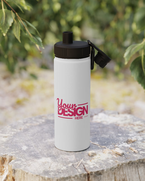 Stainless Steel Water Bottle For Fitness Gym Outdoor Adventures Personalized