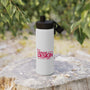 Stainless Steel Water Bottle - Durable Sports Hydration for Fitness, Gym, Outdoor Adventures, Camping, Eco-Friendly, Personalized