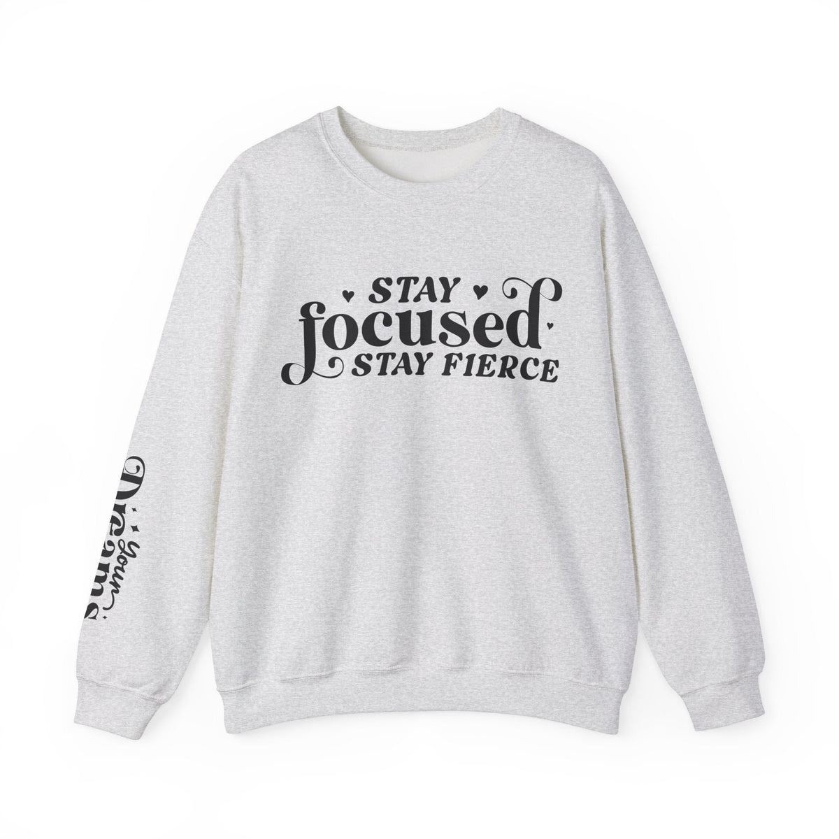 Stay Focused, Stay Fierce - Empowering Motivational T-Shirt for Strong Women