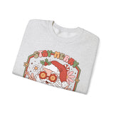 Stay Merry and Bright Crewneck Sweatshirt - Fun Santa Christmas Sweater - Holiday Vibes