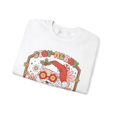 Stay Merry and Bright Crewneck Sweatshirt - Fun Santa Christmas Sweater - Holiday Vibes