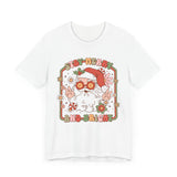 Stay Merry and Bright T-Shirt - Fun Santa Graphic Shirt - Holiday Vibes