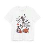 Stay Spooky - Dancing Skeleton Pumpkin Halloween Shirt