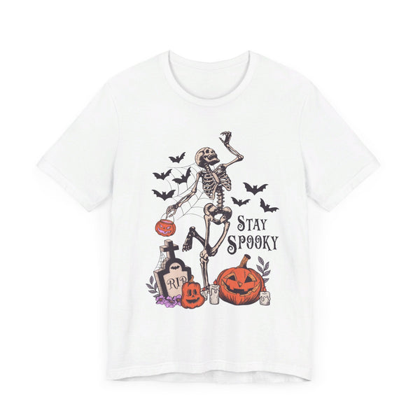 Stay Spooky - Dancing Skeleton Pumpkin Halloween Shirt