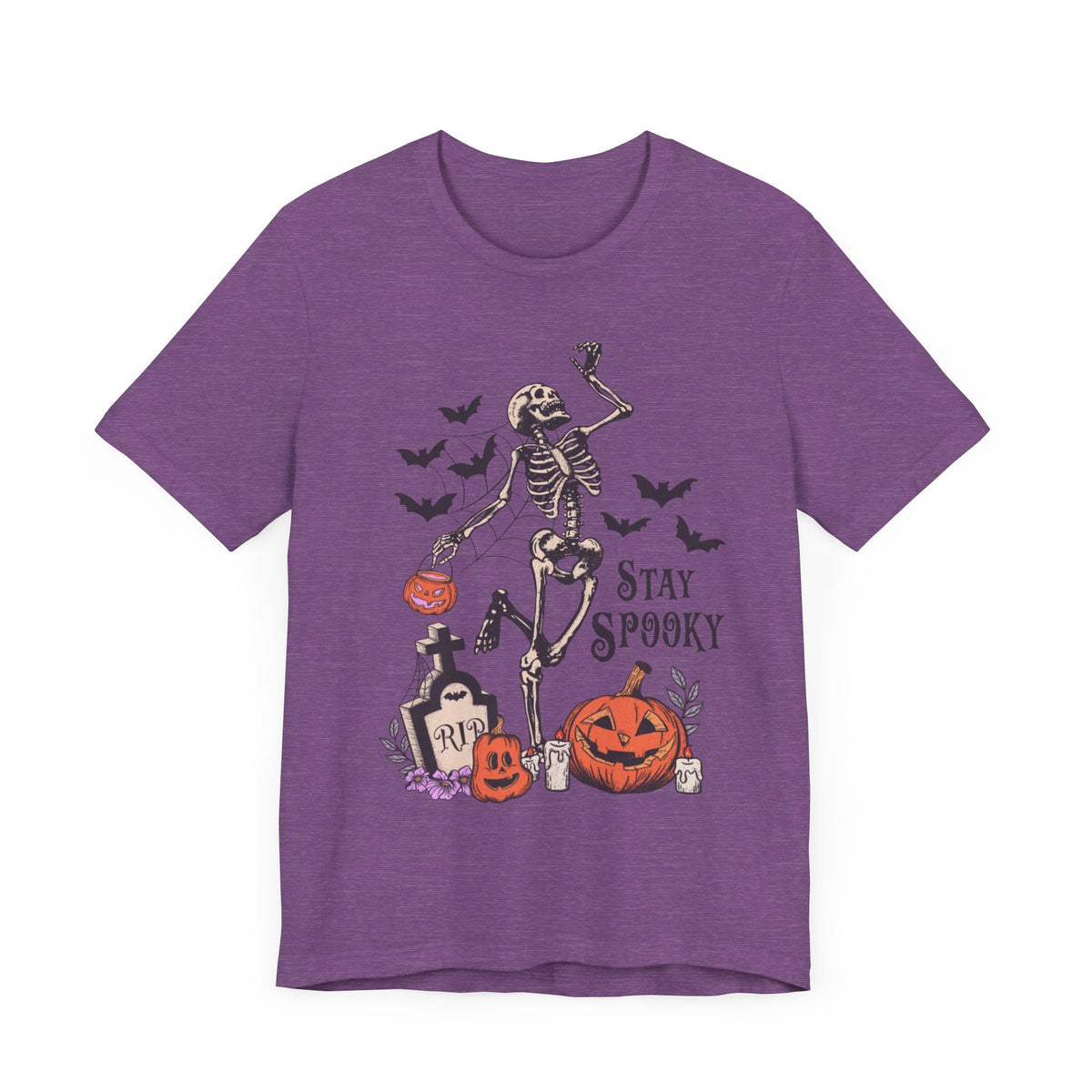 Stay Spooky - Dancing Skeleton Pumpkin Halloween Shirt