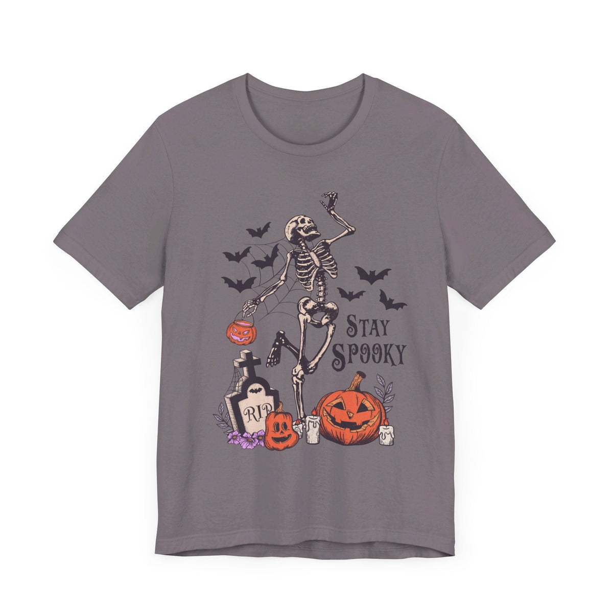 Stay Spooky - Dancing Skeleton Pumpkin Halloween Shirt