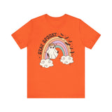 Stay Spooky Rainbow Ghost Halloween Shirt - Pastel Retro Halloween Tee