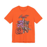 Staying Alive - Floral Skeleton Ribcage Halloween Shirt