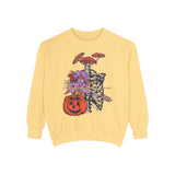 Staying Alive - Floral Skeleton Ribcage Halloween Sweatshirt