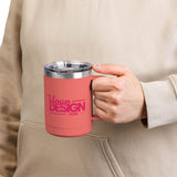 Stylish Custom Coffee Tumbler, Perfect Gift for Coffee Lovers, Travel Mug, Personalized Drinkware, Unique Holiday Present