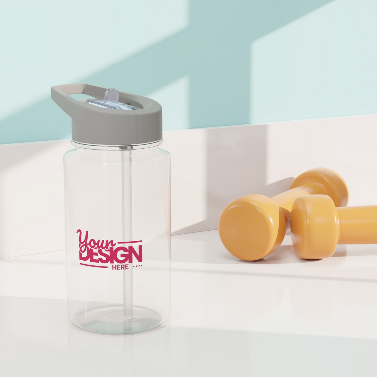 Stylish Tritan Water Bottle - Customizable Design for Fitness, Hydration, Eco-Friendly Gift, Sports Bottle, Everyday Use