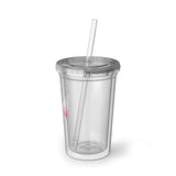 Suave Acrylic Cup, Clear Reusable Tumbler, Travel Drinkware, Personalized Cup, Eco-Friendly Beverage Container, Summer Hydration