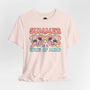 Summer State of Mind Retro Beach Style T-Shirt for Women | Trendy Vintage Graphic Tee | Hipster Fashion Top | Unique