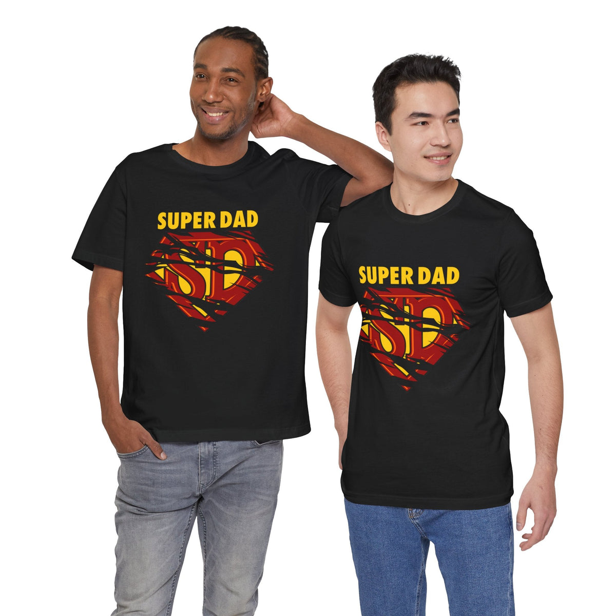 Super Dad Short Sleeve Crew Neck T-Shirt