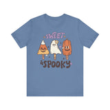 Sweet and Spooky Halloween Shirt - Candy and Ghost Pops Graphic Tee