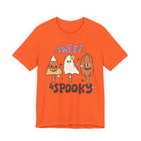 Sweet and Spooky Halloween Shirt - Candy and Ghost Pops Graphic Tee