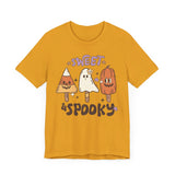 Sweet and Spooky Halloween Shirt - Candy and Ghost Pops Graphic Tee