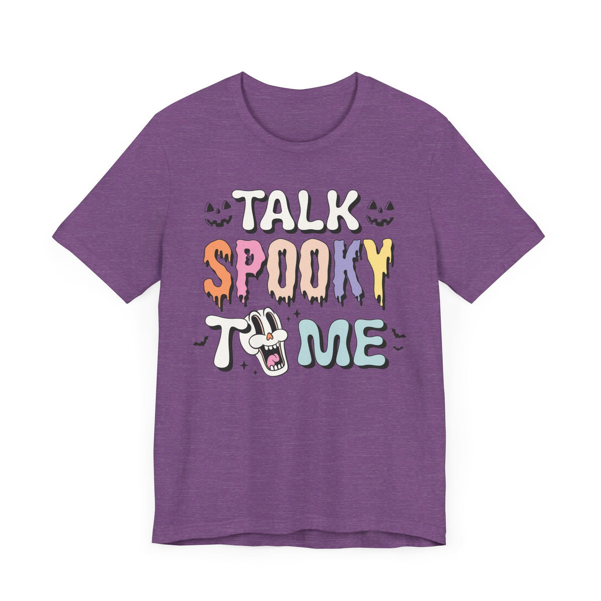 Talk Spooky To Me - Fun Halloween Graphic T-Shirt for Ghost Lovers