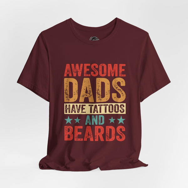 Tattooed Dad - Dads T-Shirt, Fathers Day Shirt, Dad Birthday Gift, Cool Gift for Dads, Gift for Dad, Husband Gift, Gift