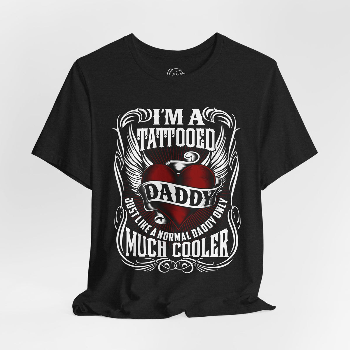 Tattooed Daddy Short Sleeve Crew Neck T-Shirt