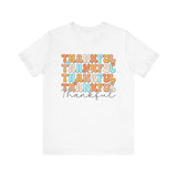 Thankful Fall T-Shirt - Cozy Autumn Graphic Tee - Thanksgiving & Harvest Season Shirt