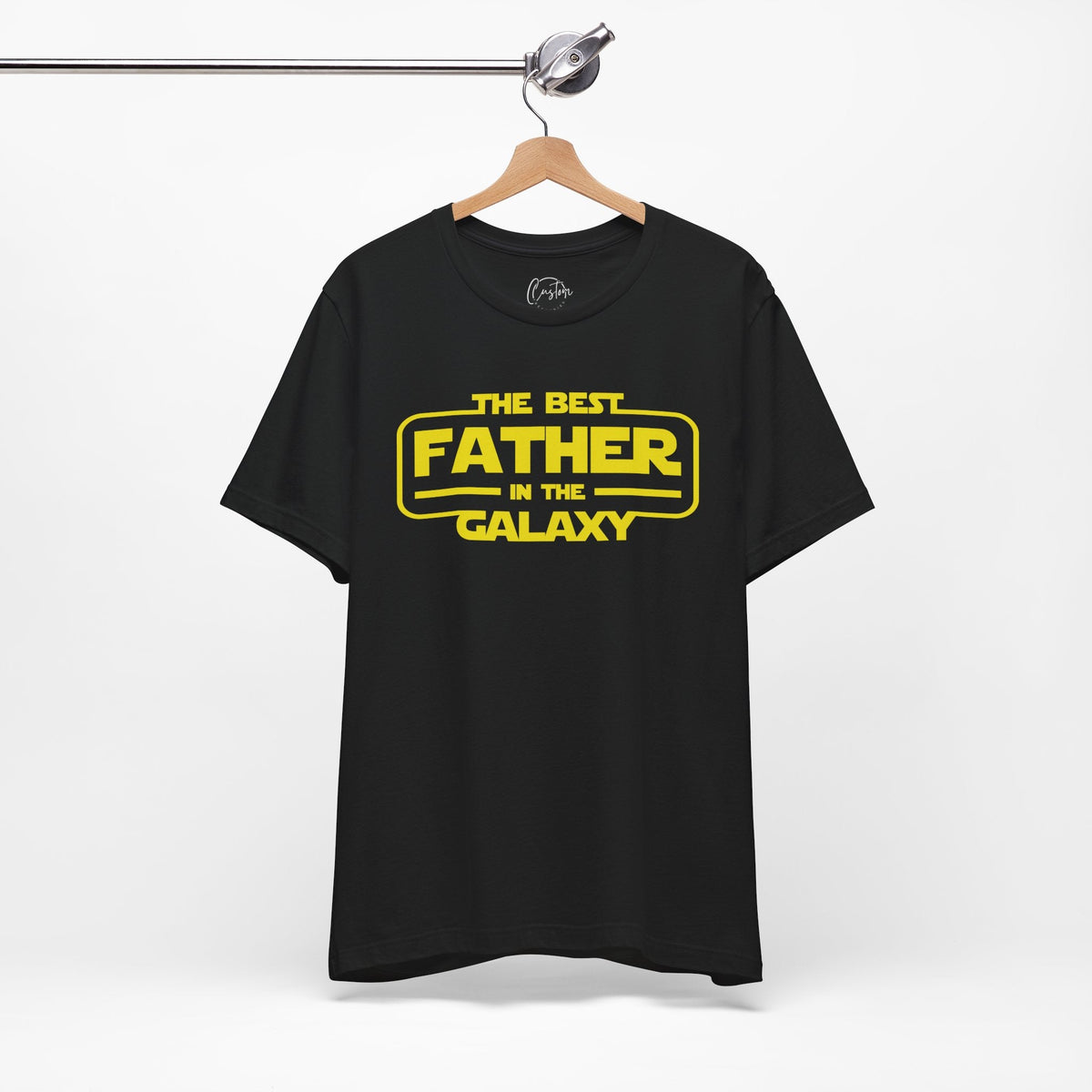 The Beat Father of the Galaxy Black T-Shirt - Dad Tee | Cool Father's Day Gift | Sci-Fi Dad Shirt