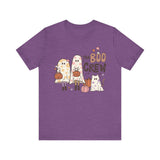 The Boo Crew Halloween Shirt - Ghost Family and Pumpkin Graphic Tee