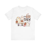 The Boo Crew Halloween Shirt - Ghost Family and Pumpkin Graphic Tee