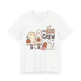 The Boo Crew Halloween Shirt - Ghost Family and Pumpkin Graphic Tee