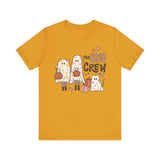 The Boo Crew Halloween Shirt - Ghost Family and Pumpkin Graphic Tee