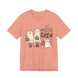 The Boo Crew Halloween Shirt - Ghost Family and Pumpkin Graphic Tee