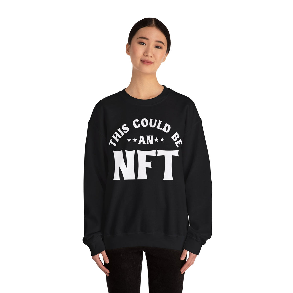 This Could Be An NFT Crypto Crewneck Sweatshirt – Cryptocurrency Shirt for Enthusiasts, Traders, and Meme Lovers