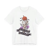 Tis' The Season To Be Spooky - Halloween Skeleton Hand Pumpkin Shirt