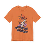 Tis' The Season To Be Spooky - Halloween Skeleton Hand Pumpkin Shirt