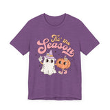 Tis' the Season Halloween Shirt - Cute Ghost and Pumpkin Friends Graphic Tee